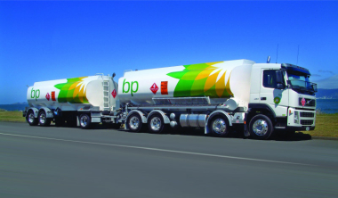 BP TANKER WRAP BY ADMARK