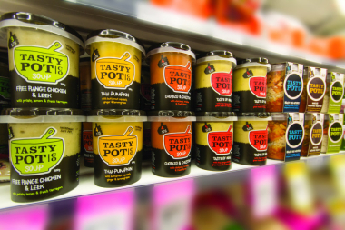 Tasty Pot Inmould Labels by Admark