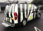 SKY TV Animal Planet van wrap