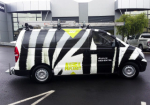 SKY TV Animal Planet van wrap