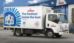 Anchor Milk truck graphics by Admark