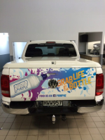 Pump ute graphics by Admark