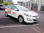 NZ Blood fleet vehicle graphics by Admark