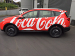 Coca-Cola Amatil vehicle graphics by Admark