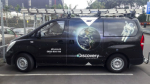 SKY TV Discovery Channel van wrap