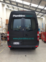 Plumbline Vehicle graphics - rear